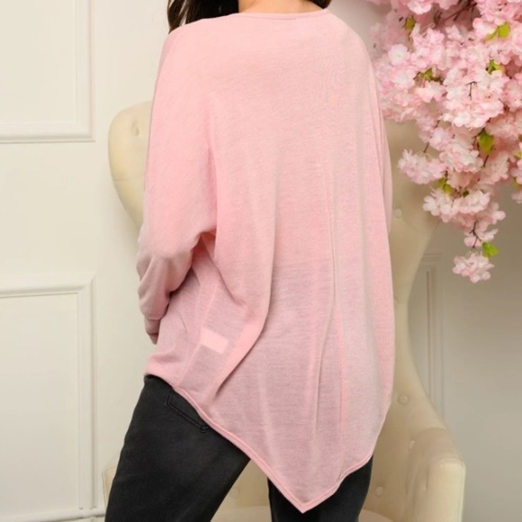 WOMEN'S LONG SLEEVE V CUT TOP - Picture 3 of 5